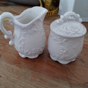 Japan vintage small Cremer and sugar bowl